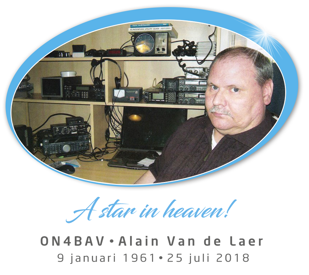Z68UR in memory of ON4BAV Alain Van de Laer
